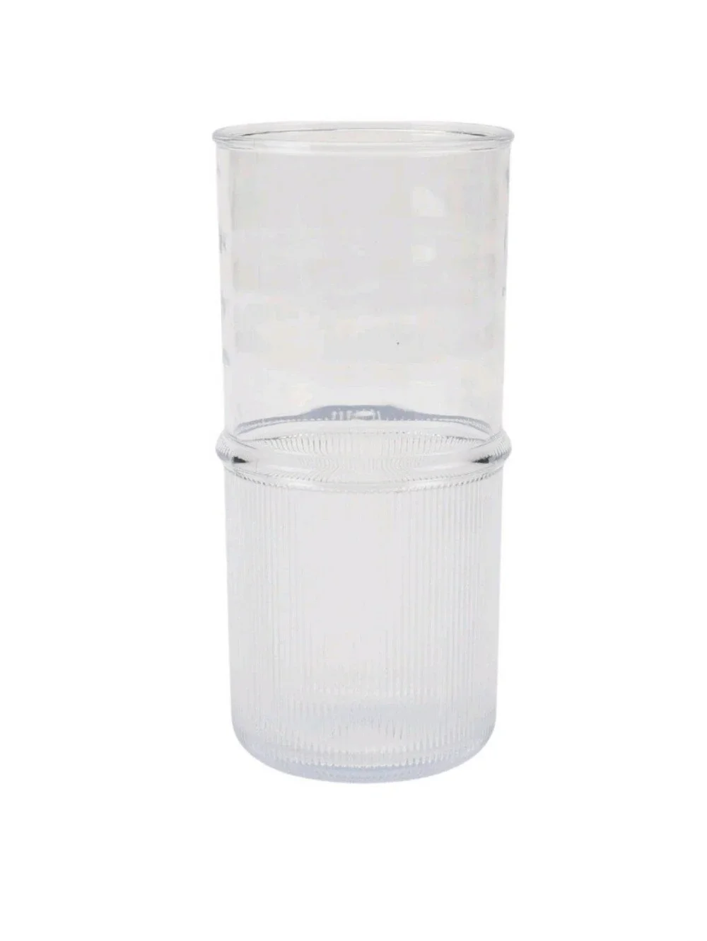 Better Homes & Gardens Tall Clear Ribbed Tritan Tumbler